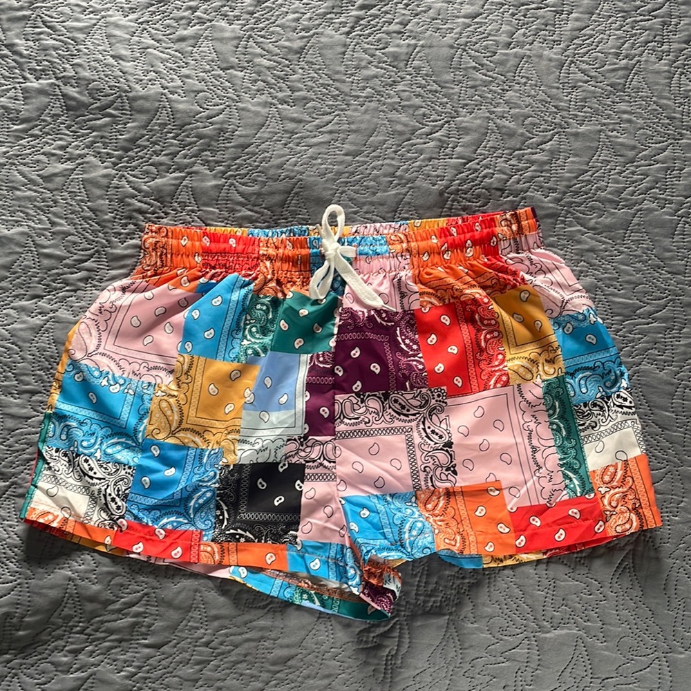 Brand New Shein Patched Shorts